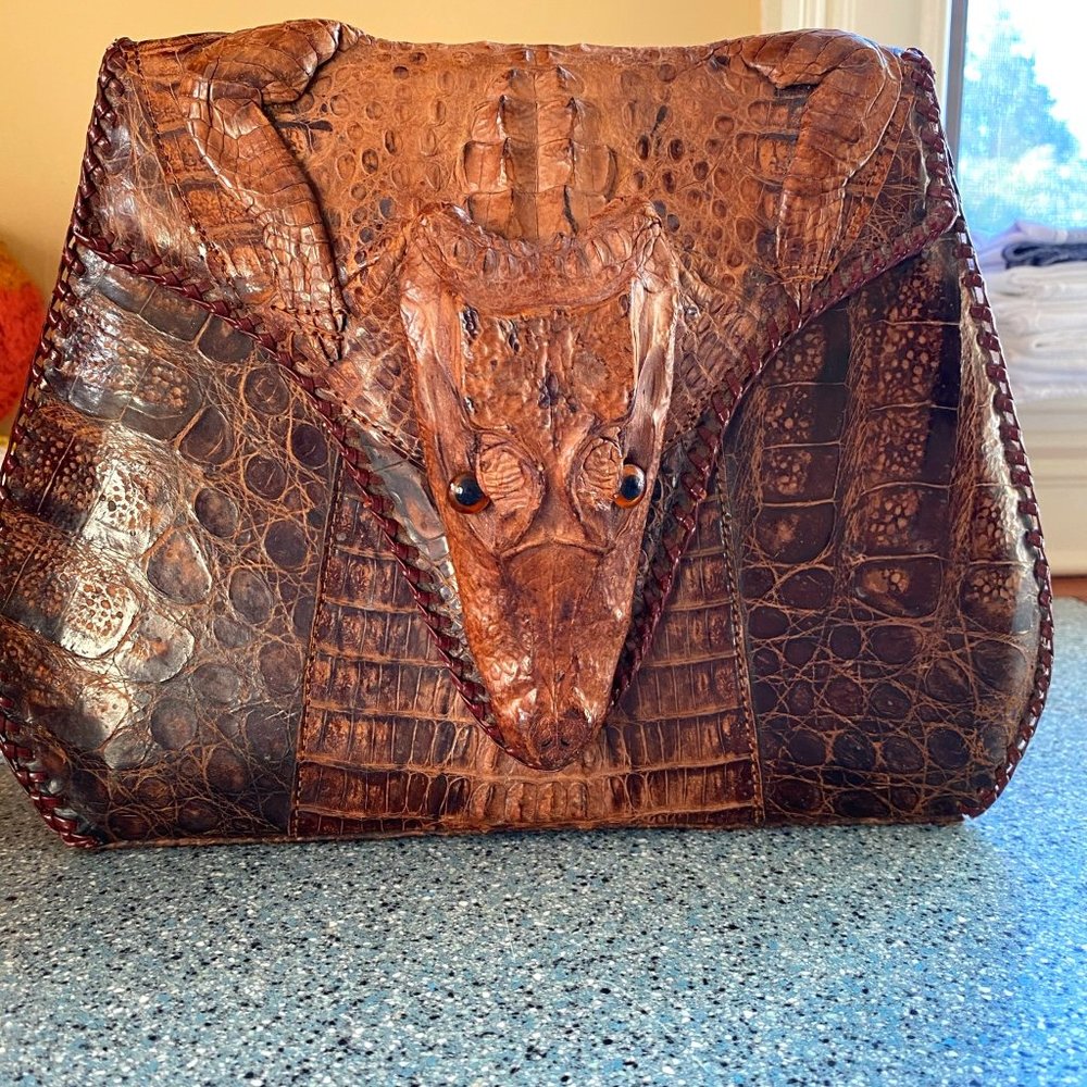 Purse Genuine Alligator